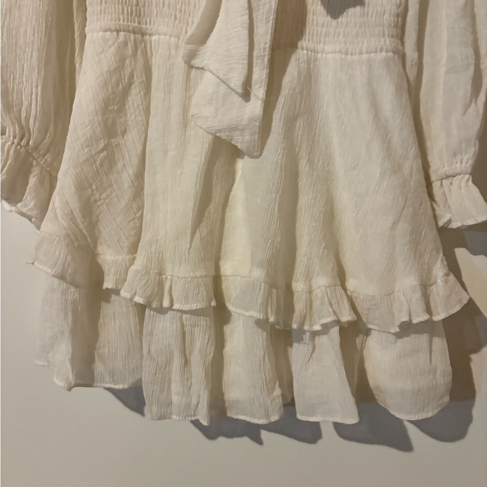 Hello Molly Lost Somebody Mini Dress White Size 2/XS - Picture 11 of 13